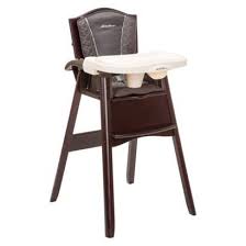 Very sturdy and straps all work. Eddie Bauer Classic 3 In 1 Wood High Chair Wood High Chairs Wooden High Chairs Highchair Cover