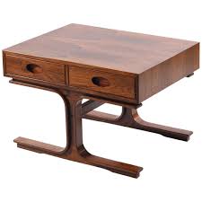 Features 1 storage drawer for additional storage of small personal items such as keys, glass, mail. Mid Century Side Table With 2 Drawers By Gianfranco Frattini For Bernini 1956 For Sale At Pamono