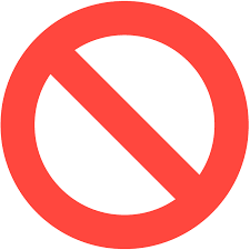 Dog walking is prohibited icons png. Prohibited Emoji Clipart Free Download Transparent Png Creazilla