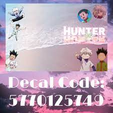Roblox decals id anime roblox hack tool 2019. Another Hxh Decal Anime Decals Bloxburg Decals Roblox