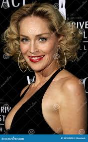 Sharon sten redaktionell foto. Bild av ögonbryn, stjärna