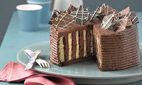 Espresso Schoko Wickeltorte Rezept Schokoladentorte Rezept Schokoladen Torte Lebensmittel Essen
