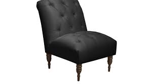 Avawing high back accent chair,retro armless sofa chair for bedroom living room,deep seat chair with sturdy wood legs (1, black) 4.3 out of 5 stars 58 $159.99 $ 159. 349 99 Tocarra Black Armless Chair Traditional Shantung