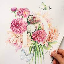 Pin On Disegni Fiori E Piante