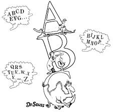 Pin By Elizabeth Wade On Lilly Dr Seuss Coloring Pages Abc Coloring Pages Dr Seuss Abc Book