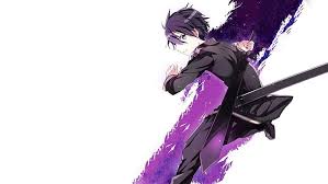 Fan club wallpaper abyss kirito (sword art online). Hd Wallpaper Kirito From Sword Art Online Kirito Sword Art Online Purple Wallpaper Flare