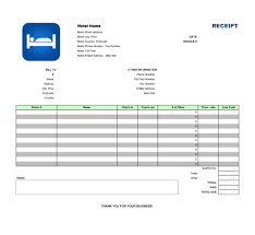A hotel receipt template is usually a piece of paper which is provided to the customers by the hotel management on the behalf of providing services and food. 30 Real Fake Hotel Receipt Templates Templatearchive