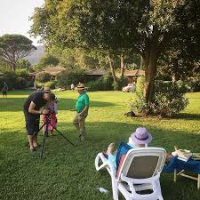 Tournage Avec Marie Christine Barrault Film Actrice Jardin Residence Agathos Mariechristinebarrault Marie Christine Barrault Tournage Locations Vacances