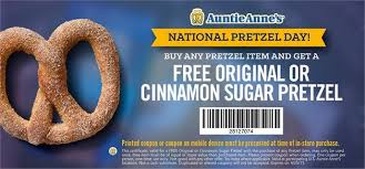 Second Pretzel Free At Auntie Annes Vegan Christmas Gifts Vegan Christmas Coupon Apps