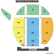 11 Main Map Humphreys San Diego Seating Chart