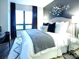 Navy Blue Yellow And Grey Bedroom Teal And Grey Bedroom Walls Navy Gray Bedroom Dark Blue And Gray Bedroo Home Decor Bedroom Master Bedrooms Decor Home Bedroom