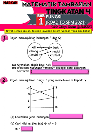 (13) persamaan kuadratik dan ungkapan via contoh jawapan kbkk langkah malaysia untuk memajukan via www.scribd.com. Fungsi Worksheet