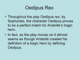 Oedipus Rex As A Classical Tragedy