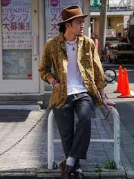 ガラ悪い柄物 south2 west8 lofer jacket loftman 洋服 柄物 ガラ
