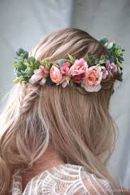 Wedding Flower Crown Bridal Flower Crown Bridal Hair Piece Floral Crown Wedding Headband Flower G Floral Headpiece Bridal Flower Crown Wedding Hair Accessories