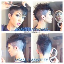 As you can probably imagine, not all faux hawks are created equal. Faux Hawk Mohawk Mohawk Hairstyles Girl Mohawk Hair Styles