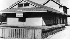 La Verne Pacific Electric Station Calisphere Electric Station La Verne Car Station