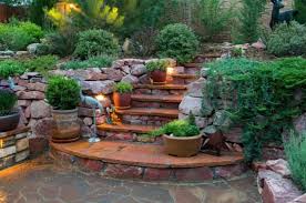 Treppen im garten hanglage gärtnern aufwärts kleinem raum theo und sein grünanlage ei wintergarten idee#… schöne landschaft im garten kieselsteine und flusssteine einbauen. 66 Beispiele Fur Gartentreppe In Der Modernen Gartengestaltung