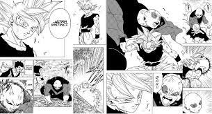 If gokū is the future warrior 's master and they side with fu , gokū will adopt this form when fu boost the future warrior so they can fight gokū. Dragon Ball Super Manga Shares First Look At Mastered Ultra Instinct