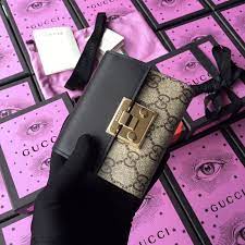グッチ 財布 二つ折り 黒 gucci スーパーコピー 札入れ ウォレット gg ゴールド パドロック ブラウン ヨーロッパのオリジナルのオリジナル オリジナルのシングルパッケージ gucclの最新の財布 luxury handbag brands expensive handbags lady dior bag
