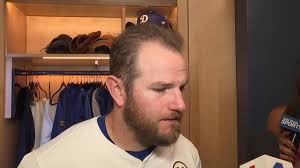 Max Muncy (1-5, HR (18), RBI) speaks to the media after the #Dodgers drop  the series opener to the Phillies, losing 6-5, snapping their 2-game  winning streak.