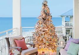 Decorate your christmas tree on a budget & make it look amazing! 25 Beach Christmas Tree Ideas Beachfront Decor