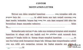 Maybe you would like to learn more about one of these? Contoh Motivation Letter Untuk Volunteer Ten New Thoughts About Contoh Motivation Letter Unt Volunteer Motivation Lettering Weekly Lesson Plan Template