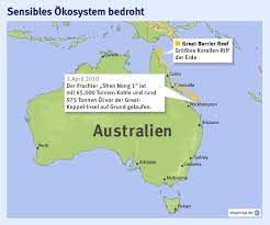 We are australia's lead management agency for the #greatbarrierreef. Australien Dem Great Barrier Reef Droht Eine Olpest Umwelt Faz