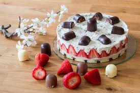 Dickmanns Torte Mit Erdbeeren Ohne Backen Backe Backe Kuchen Rezept In 2020 Backen Dessert Ideen Erdbeeren