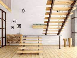 Solide holzstufen treppe mit geraden stufen und viertel wendelung im verlauf. Vorschriften Zum Treppenbau Din 18065 Bauen De