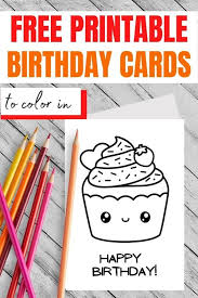 Birthday card coloring pages are a fun way for kids of all ages to develop creativity, focus, motor skills and color recognition. Happy Birthday Coloring Card Free Printables 21 Designs Parties Made Personal