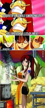 How To Awaken The Monster Trio One Piece Fairy Tail Anime Funny Anime