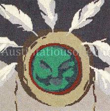 175 s franklin st ste 203. Alaska Native Mask Cross Stitch Kit Indigenous Folkart Eskimos
