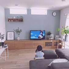 noyesソファー 椅子 アクセントクロス グレー好き ブルーグレーの壁 などのインテリア実例 2019 06 20 21 11 13 roomclip ルームクリップ インテリア 家具 インテリアコーディネート リビングルーム リビング 雰囲気