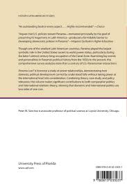 This is important from the admission committee's perspective, as they would like to know the future plans of the applicant, and whether or not he will respect the visa norms. Panama Lost U S Hegemony Democracy And The Canal Sanchez Prof Peter M 9780813033037 Amazon Com Books