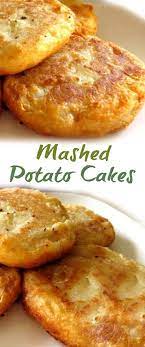 Mashed Potato Cakes Recipe Potatoes Patatoes Mashed Potato Cakes Potato Cakes Potato Patties