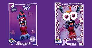Отключен с 23 марта 2019 г. Coca Cola Feiert Die Sommersorte Fanta Wildberries Mit Plakatmotiven Von Teenagern