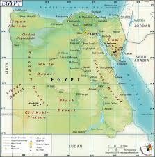 Egypt is bordered by the mediterranean sea and the red sea, libya to the west, sudan to the south, israel and egypt is one of nearly 200 countries illustrated on our blue ocean laminated map of the world. What Are The Key Facts Of Egypt Egypt Map Egypt Map