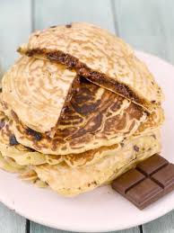 Pancakes Fourres Au Chocolat Recette Pancakes Fourres Recette Pancakes Recettes De Cuisine