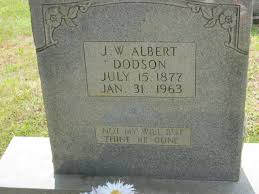 John William Albert Dodson (1877-1963)