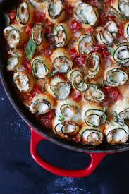 Zucchini Lasagna Pinwheels Low Carb Gluten Free Abbey S Kitchen