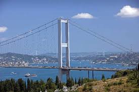 Prisma Fatih Sultan Mehmet Brucke Bosporus Brucke Kunstdruck Glasbild