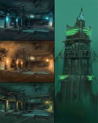 Environment Bioshock Infinite Concept Art Environment Concepts Characters Art Bioshock Bioshock Art Bioshock Environment Concept Art