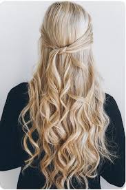 Knotted Half Up Easy Back To School Hairstyles To Let You Sleep In Later Down Curly Hairstyles Down Hairstyles Hair Styles