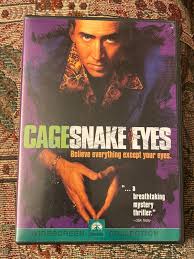 Николас кейдж, гэри синиз, джон хёрд и др. Snake Eyes Dvd Nicholas Cage Snake Eyes Film Watch Mystery Thriller