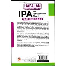 Materi ipa kelas 4 semester 1 : Buku Hafalan Materi Praktis Ipa Sd Mi Kelas 4 5 6 Shopee Indonesia