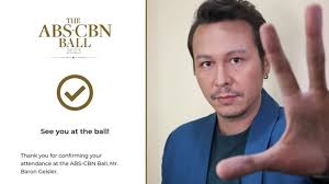 Baron Geisler excited to attend ABS-CBN Ball after 14-year ban: 'Sober  party for me!'