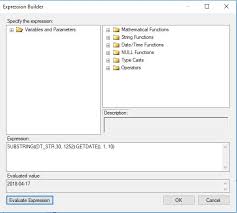 Ssis Expression Convert Date To String Stack Overflow