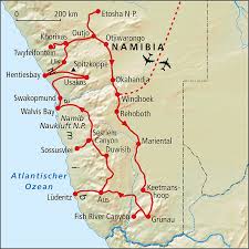 Efter att ha kommit ut ur kullaget ungefär halvvägs. Grosse Namibia Rundreise Unser Klassiker Rotel Tours Rotel Tours