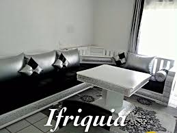 Tuiles de parement en marron beige et gris habillage de cheminée accrocheur dans le. Salon Marocain Simili Cuir Gamboahinestrosa